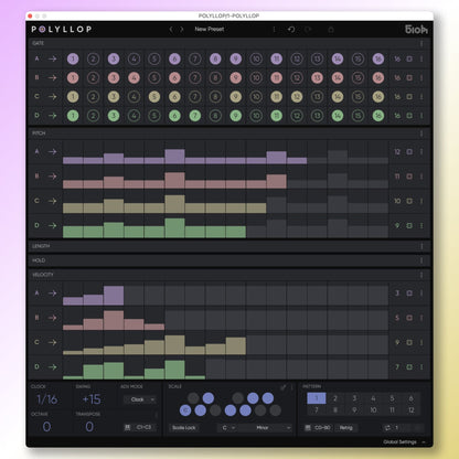 PEACH + SEQUND + POLYLLOP (AU/VST/AAX) Bundle - 510k Arts UG (haftungsbeschränkt)