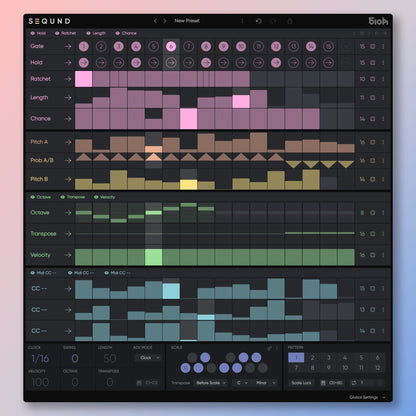 PEACH + SEQUND + POLYLLOP (AU/VST/AAX) Bundle - 510k Arts UG (haftungsbeschränkt)