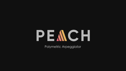 PEACH Polymetric Arpeggiator (AU/VST)