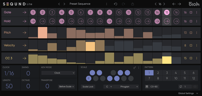 SEQUND Lite Sequencer (AU/VST) - 510k Arts UG (haftungsbeschränkt)