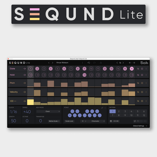 SEQUND Lite Sequencer (AU/VST) - 510k Arts UG (haftungsbeschränkt)